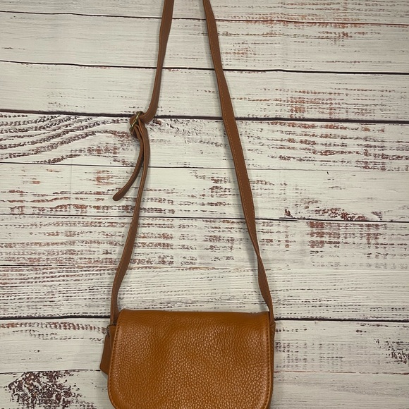 Coach Vintage 1996 Sonoma Flap Crossbody Bag Brown Pebble Leather Small 4919 - Picture 2 of 8